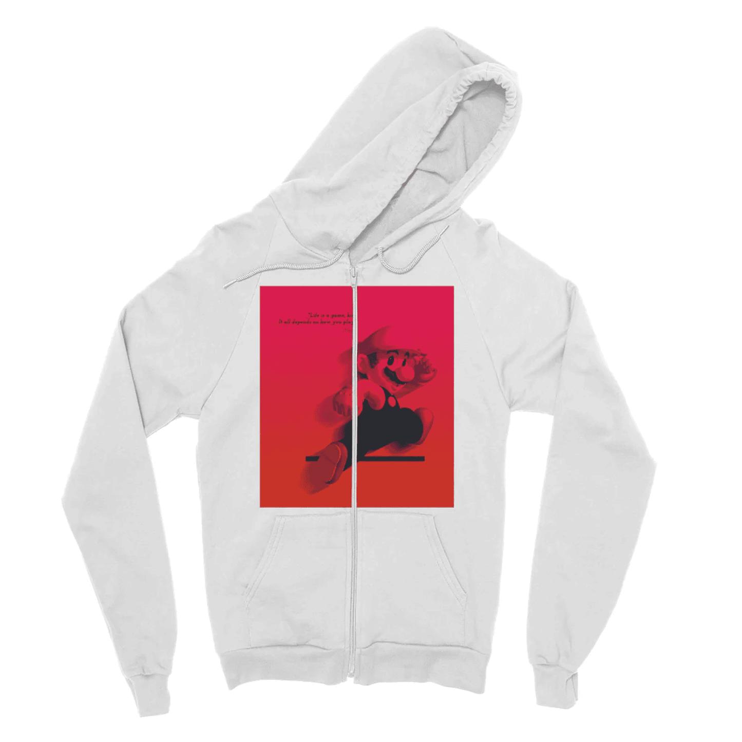 Fine Jersey Zip Hoodie