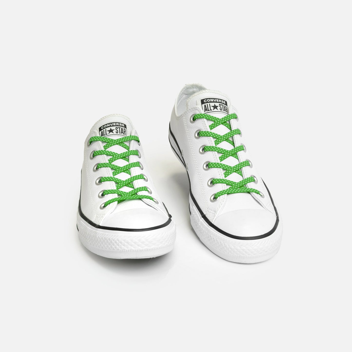 Green White Dots