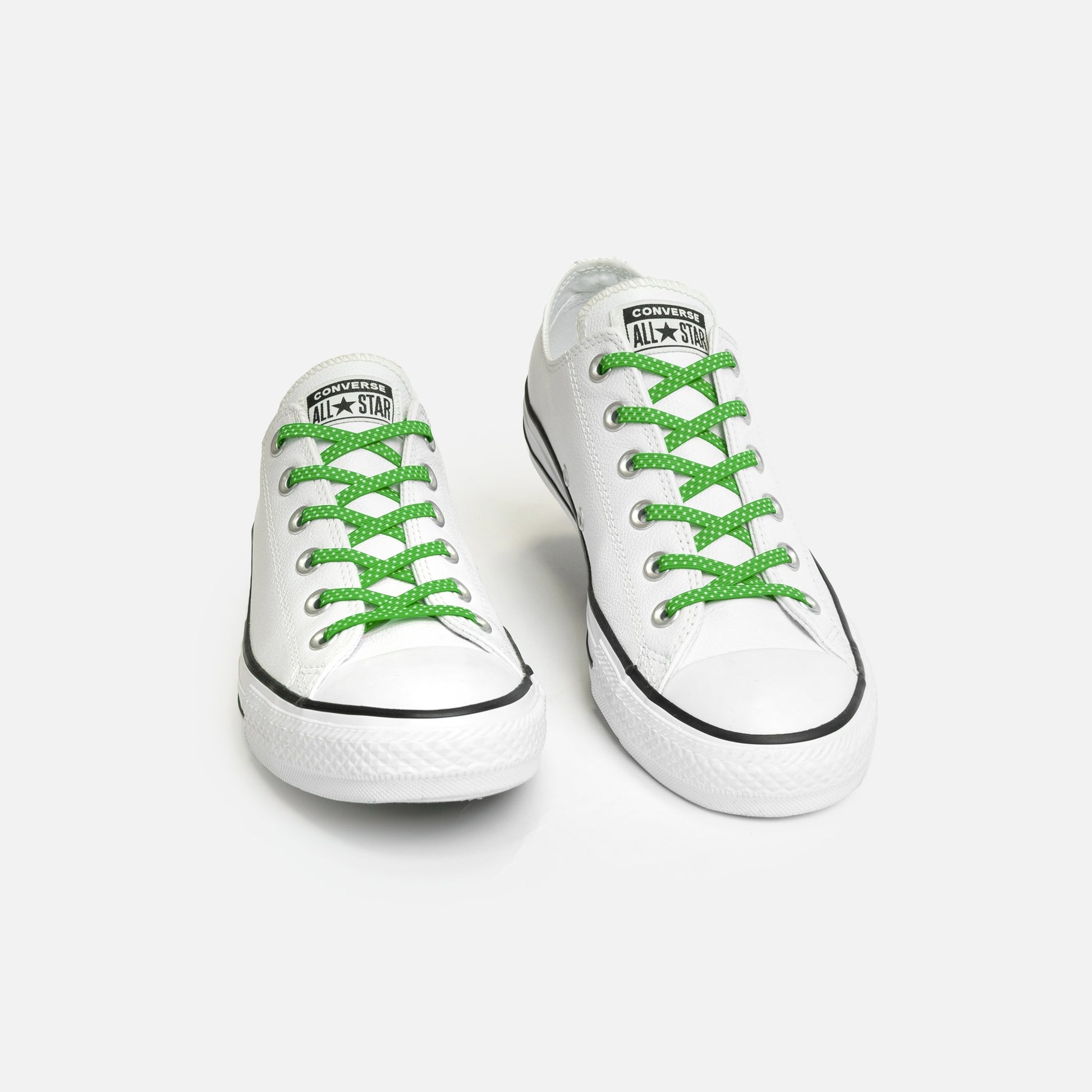 Green White Dots
