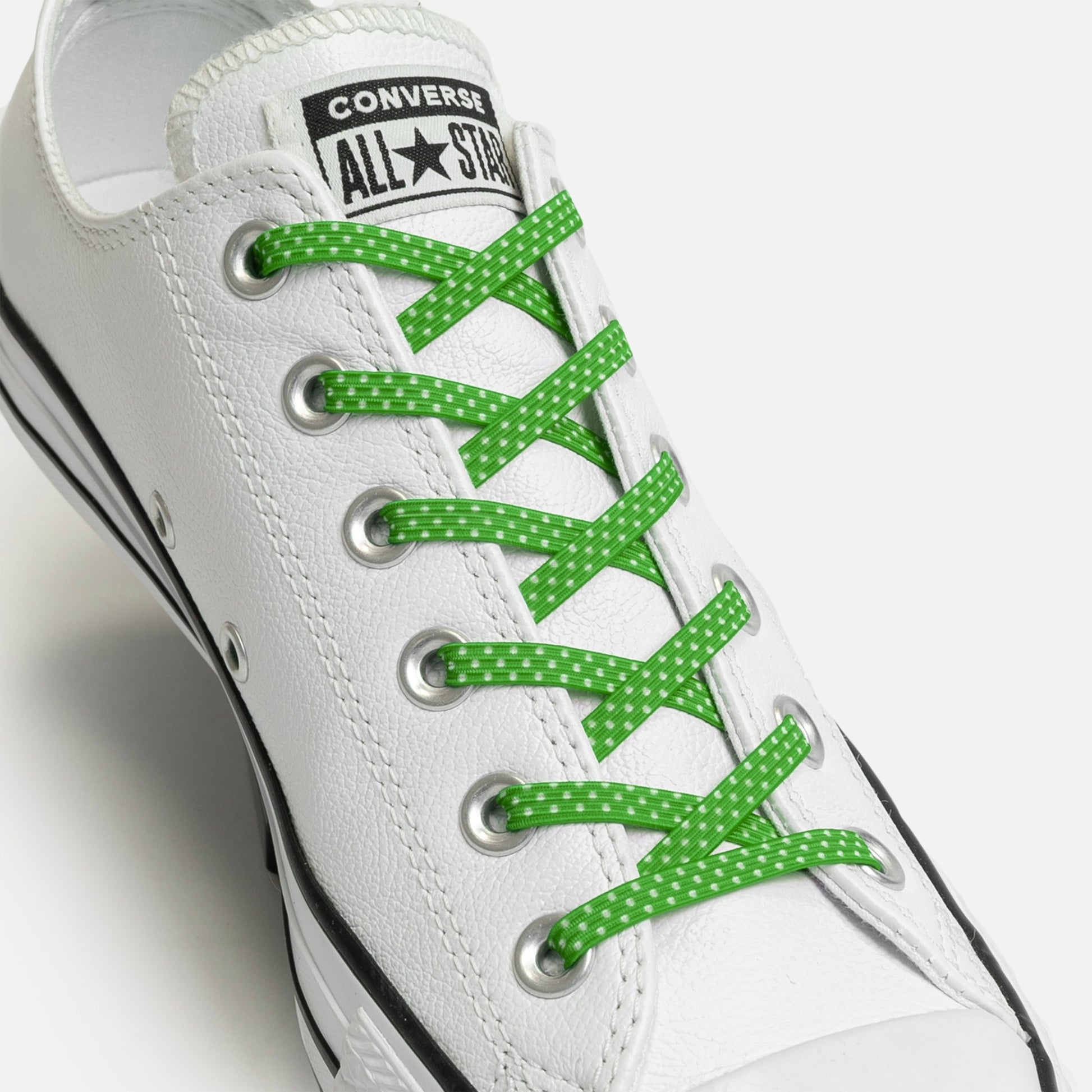 Green White Dots