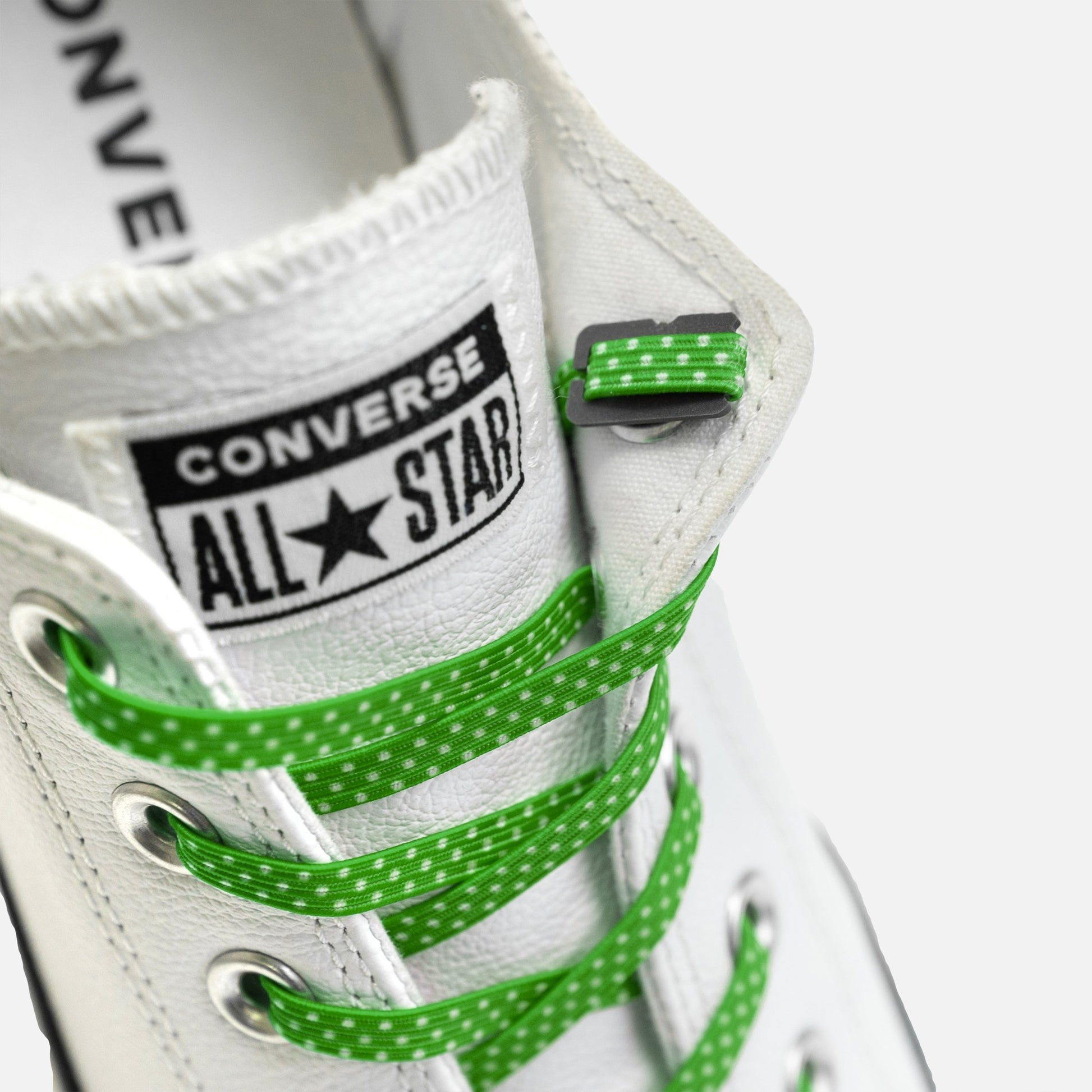 Green White Dots