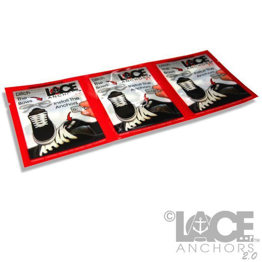 3-Pack Lace AnchorsÃ?Â® 2.0