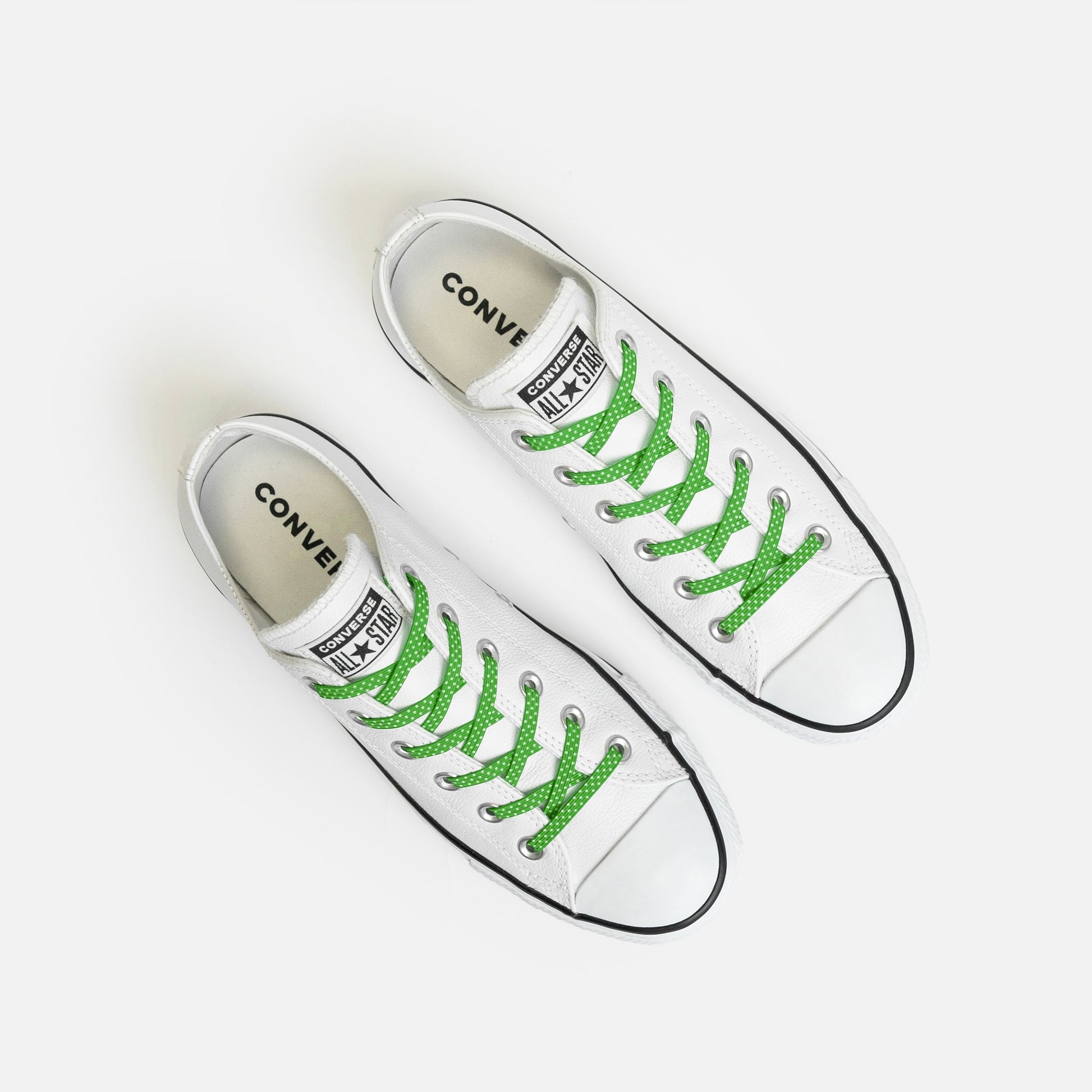 Green White Dots